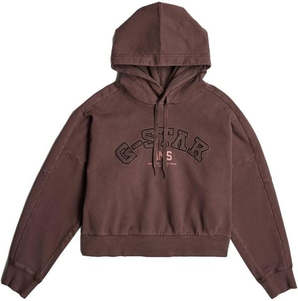 Sweat à capuche G-Star Collegic HDD SW WMN Femme confortable-2