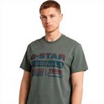 T-shirt G-Star Originals Homme Gradient Confort Encolure