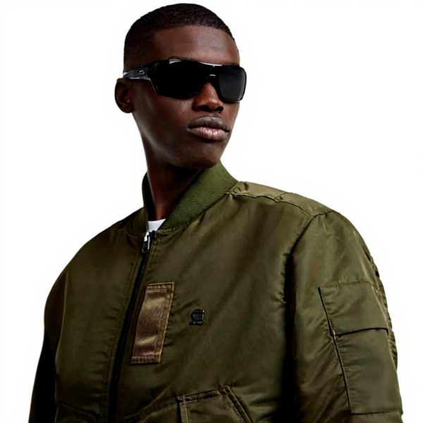 Blouson G-Star Hommes Flight GA-1 Vert Noir Bomber