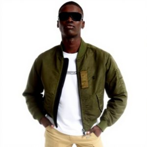 Blouson G-Star Hommes Flight GA-1 Vert Noir Bomber