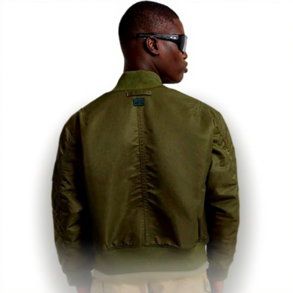 Blouson G-Star Hommes Flight GA-1 Vert Noir Bomber