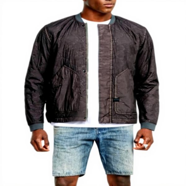 Blouson matelassé G-Star Homme léger gris D26122