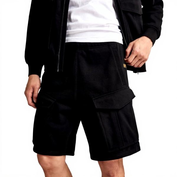G-Star Rovic Sweat Shorts Homme Confort Noir Mode