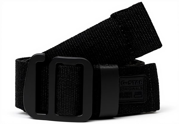G-STAR Mens Tech Belt Hook Buckle Black D26256