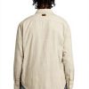 Chemise marine homme G-STAR slim col boutonnée beige