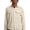 Chemise marine homme G-STAR slim col boutonnée beige