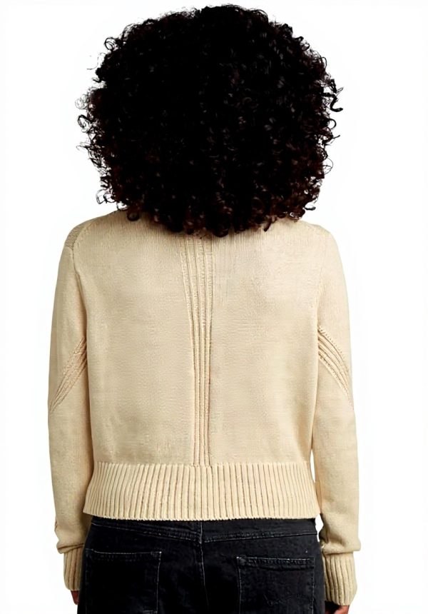 Pull G-Star Milano Demi-Zip Femme Tricot Confortable Stretch