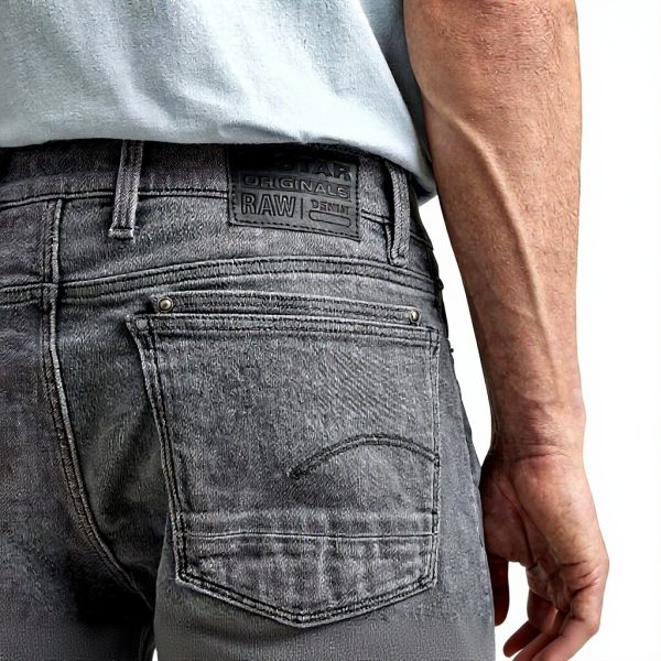 G-STAR RAW Jean Lancet Skinny Homme Gris Mode