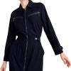 Robe décontractée G-Star Zip Through Femme Bleu Osaka-5
