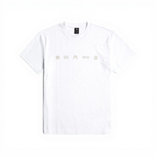 T-shirt G-Star Small Symbols Homme confort original
