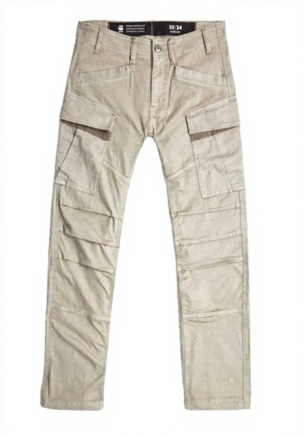 G-Star 3D Regular Straight Cargo - Pantalon Homme Confort