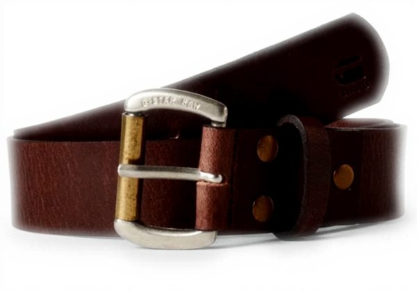 Ceinture G-Star RAW Homme Cuir Boucle Métallique Dast