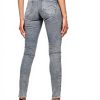 Jean G-Star Femme Lynn Mid Skinny Gris Ajustement Mince