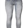 Jean G-Star Femme Lynn Mid Skinny Gris Ajustement Mince