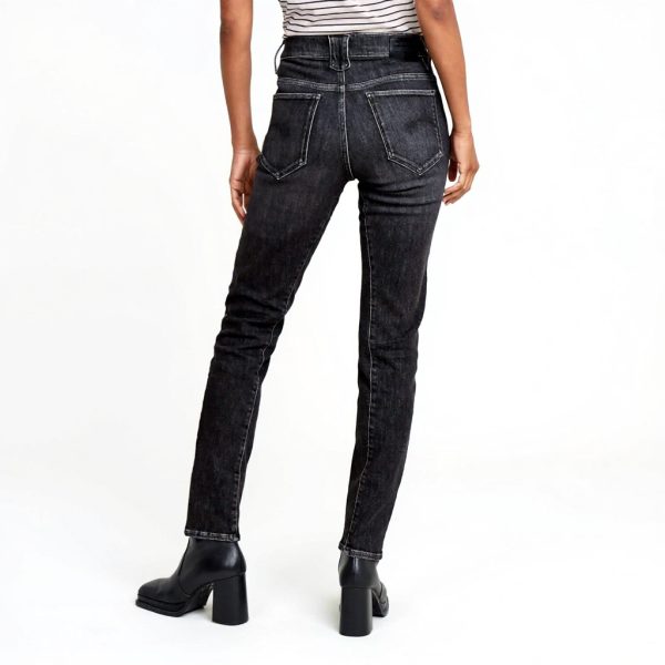 G-Star Femmes Ace 2.0 Biker Slim Straight Jeans Bleu Gris