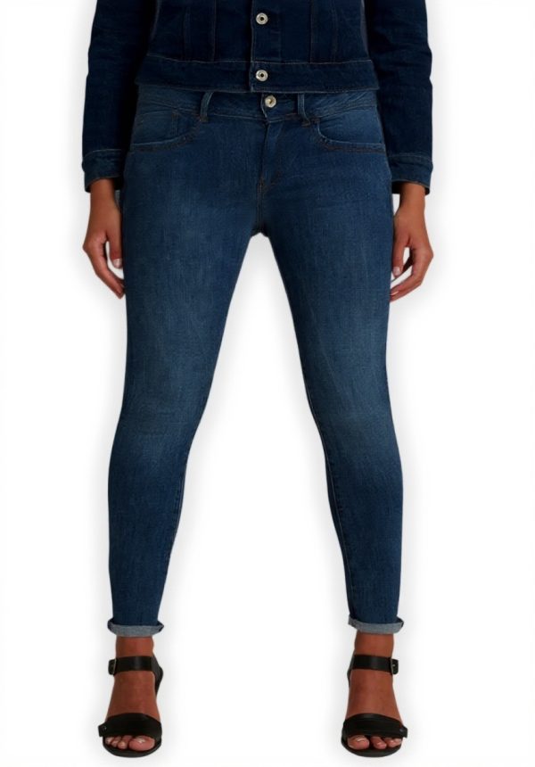 G-Star Femmes Lynn D-Mid Waist Super Skinny Jeans