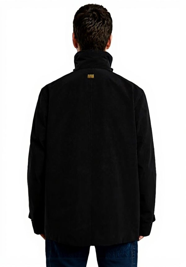 Blouson G-Star Garber Trench Homme Coupe Confortable Noir