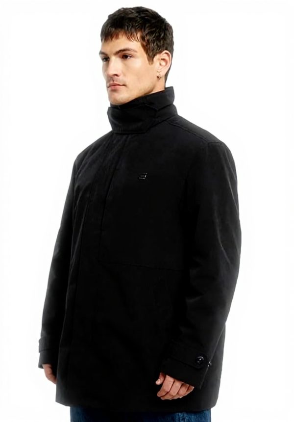 Blouson G-Star Garber Trench Homme Coupe Confortable Noir
