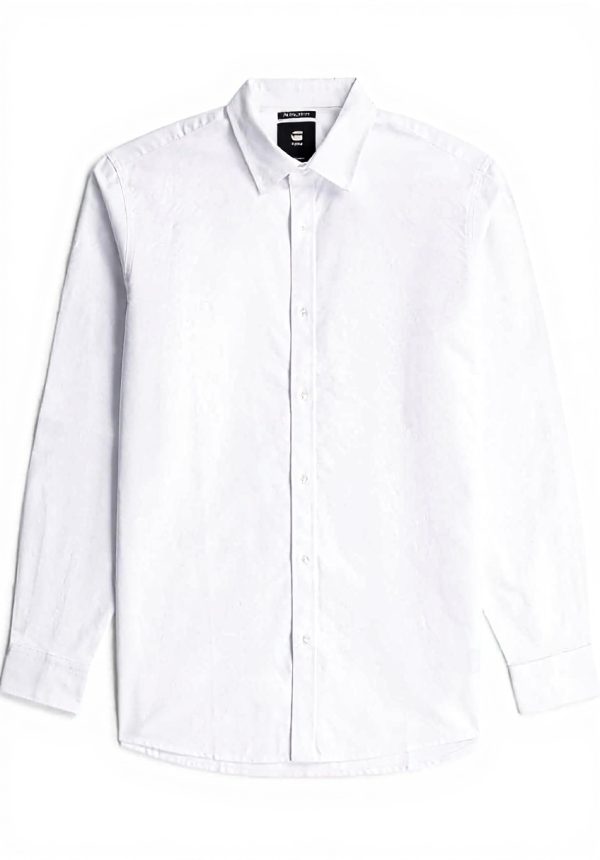 Chemise Homme G-Star Regular Col Boutonnée Manches Longues