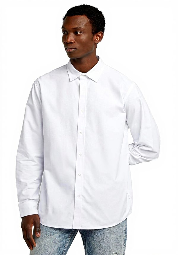 Chemise Homme G-Star Regular Col Boutonnée Manches Longues