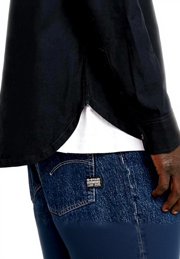 Chemise G-Star Hommes CPO Utility Col Boutonnée Bleu