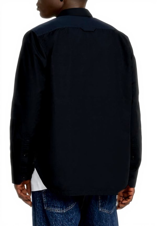 Chemise G-Star Hommes CPO Utility Col Boutonnée Bleu