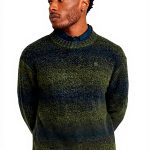 Pull G-Star Hommes Gradient Tricoté Encolure Côtelée