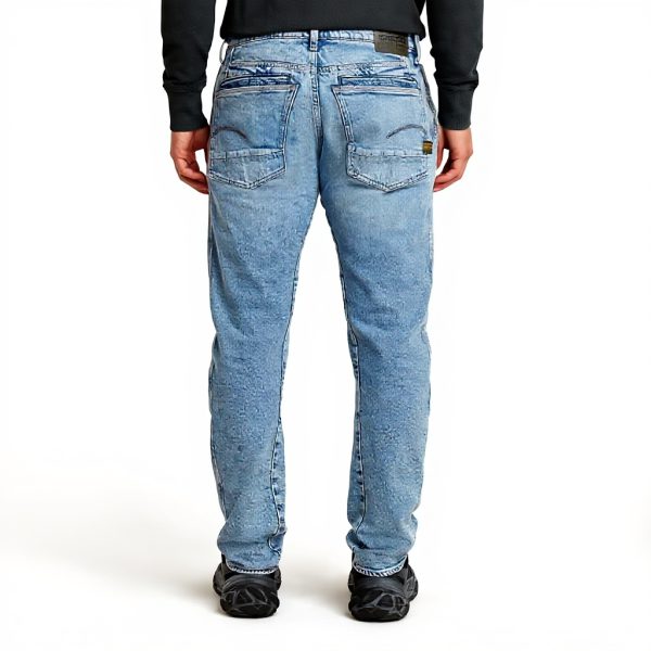 G-STAR Hommes Vent 3D Slim Jeans Bleu Coupe Moderne