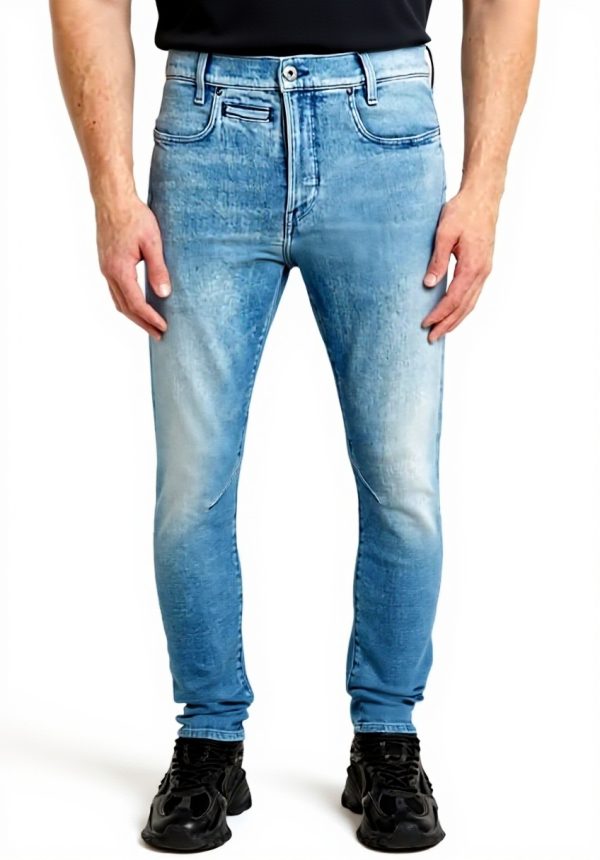G-Star Jean D-staq Slim Homme Bleu 5-Pocket