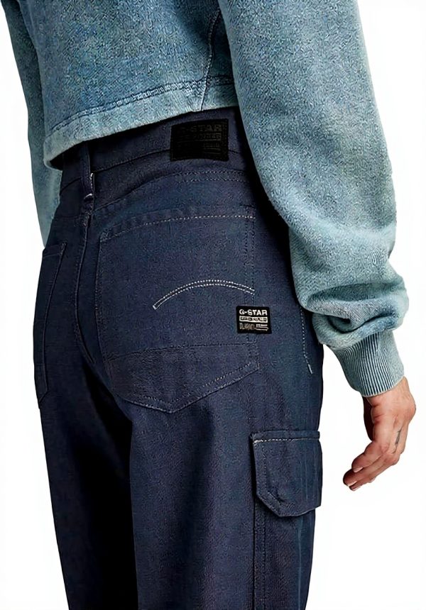 G-Star Judee Pantalon Cargo Taille Basse Femme Jeans