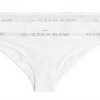 Slips femme G-Star lot de 3 confort élastique noir blanc