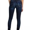 Jeans Skinny G-Star Lynn Taille Moyenne Femme Bleu