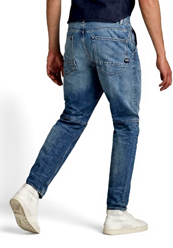G-Star RAW Grip 3D Relaxed Tapered Jeans Homme Bleu Denim