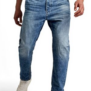 G-Star RAW Grip 3D Relaxed Tapered Jeans Homme Bleu Denim
