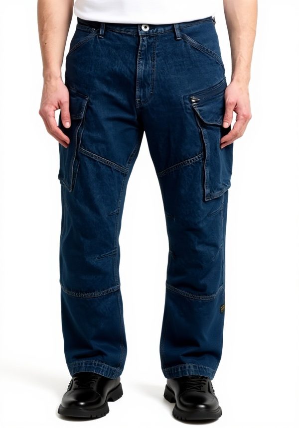 G-Star Rovic 3D Loose Denim Jeans Homme Coupe Confortable