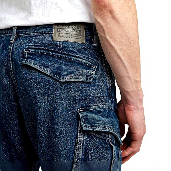 G-Star Rovic 3D Loose Denim Jeans Homme Coupe Confortable