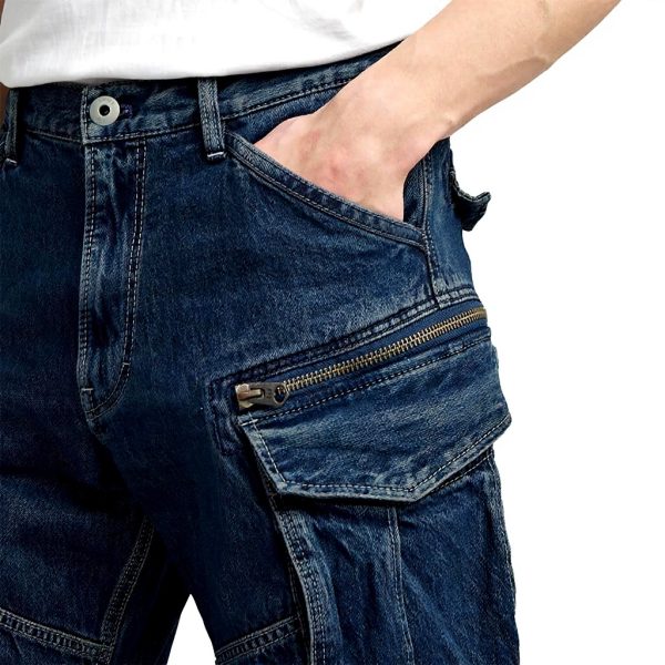 G-Star Rovic 3D Loose Denim Jeans Homme Coupe Confortable