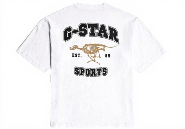 T-shirt G-Star Running Dog Back GR Boxy R T Homme